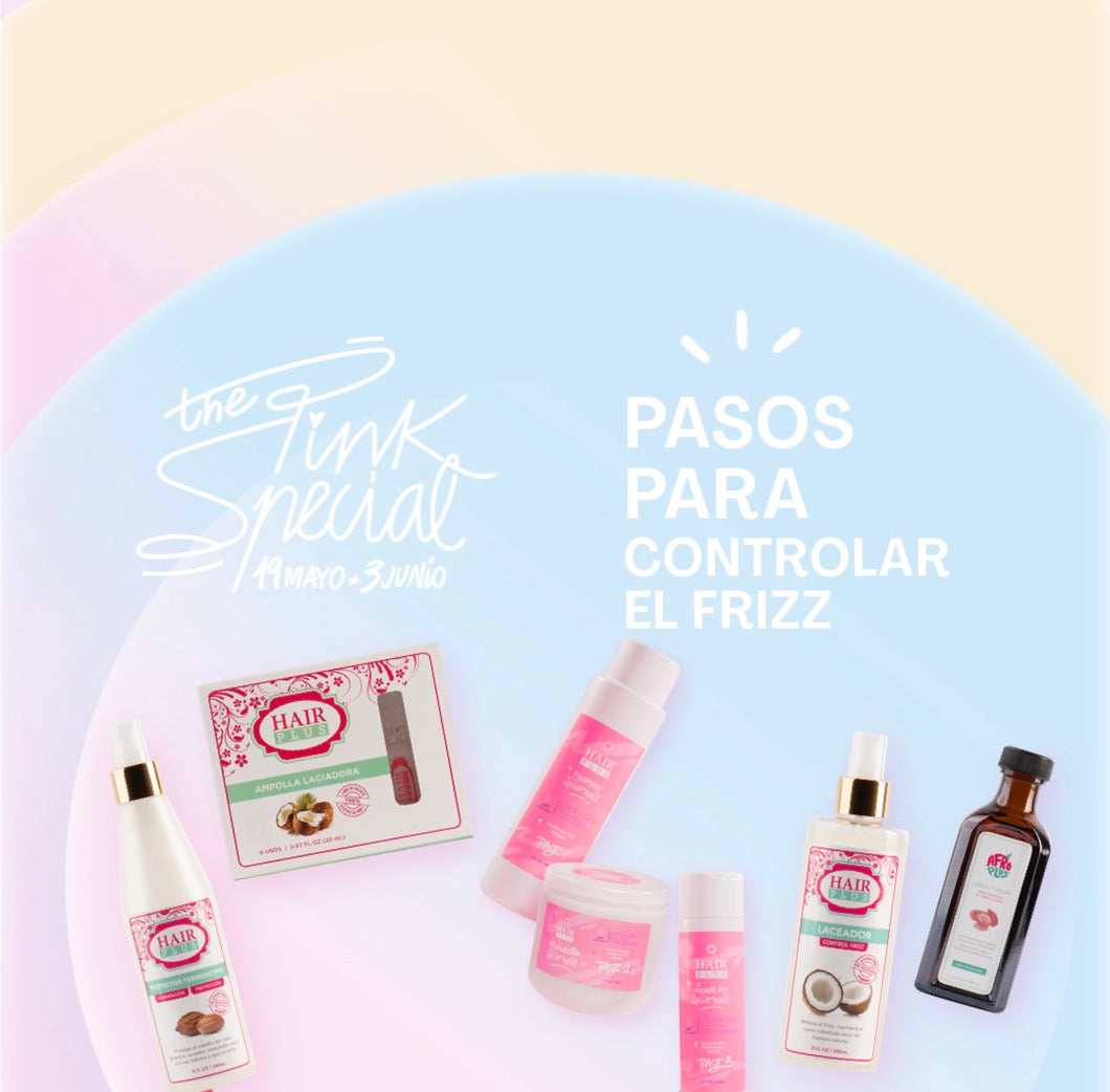 PASOS PARA CONTROLAR EL FRIZZ